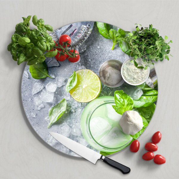Schneidebrett - Cocktail: Gin Basil Smash – Bild 2