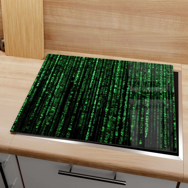 Hob Cover - Encrypted Green Code - Image 2