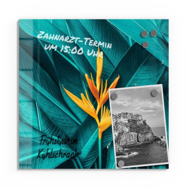 Magnetic Board - Exotic Tropical Flower - Image 2
