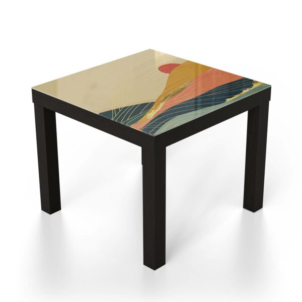 Side Table - Abstract Mountain Scenery - Image 2