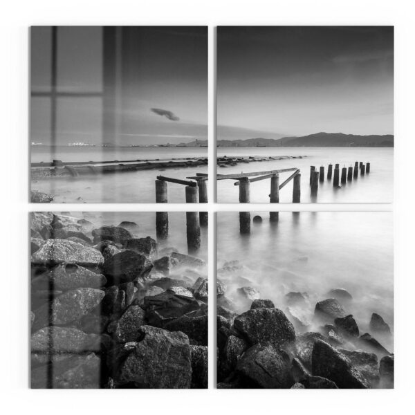Wall Art - Old Jetty By The Sea - Image 2