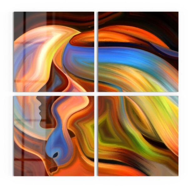 Wall Art - Beautiful Woman Profile - Image 2