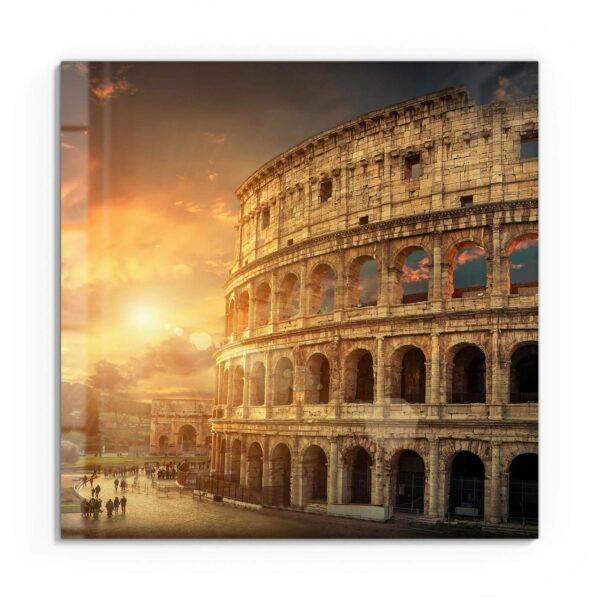 Wandbild - Colosseum im Abendlicht – Bild 2