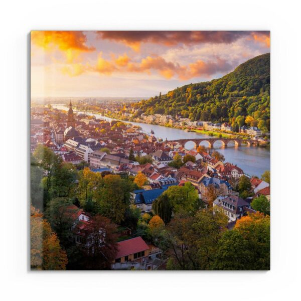 Wandbild - Blick über Heidelberg – Bild 2