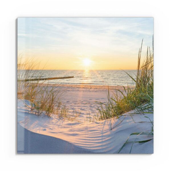 Wandbild - Abendsonne an der Ostsee – Bild 2