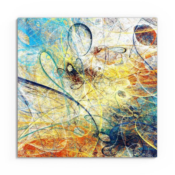 Wandbild - Lebhafte Kritzelei – Bild 2