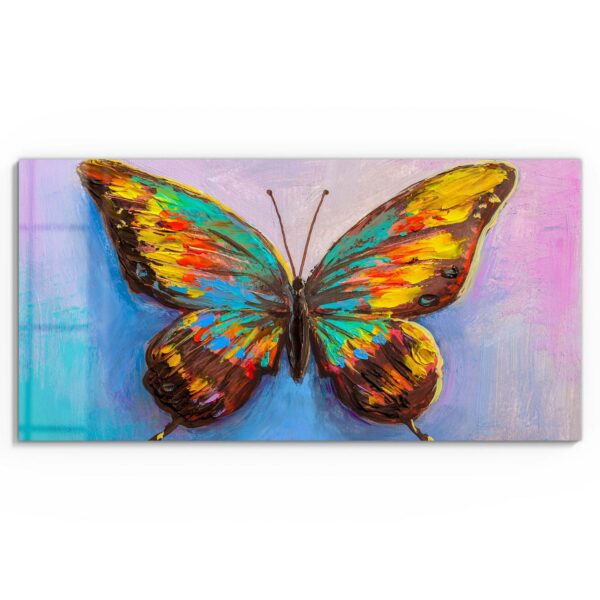 Wandbild - Bunter Schmetterling – Bild 2