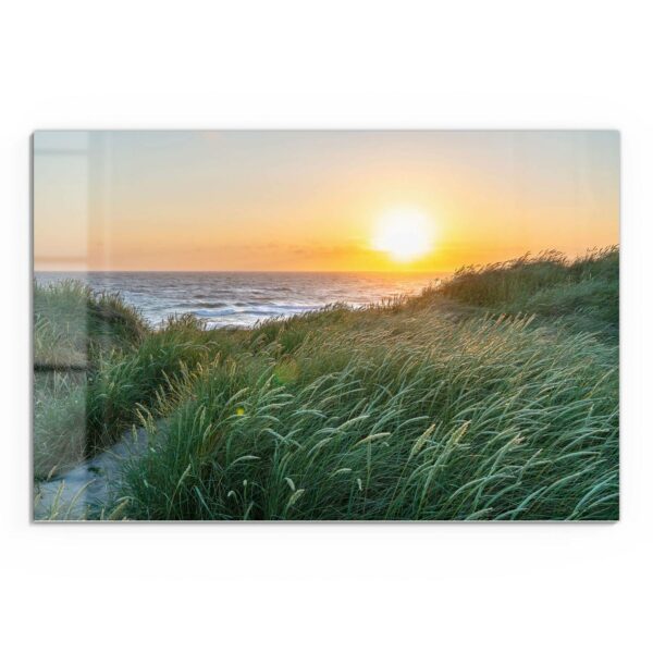 Wandbild - Abendstimmung am Meer – Bild 2