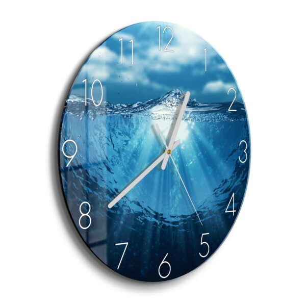 Wanduhr - Querschnitt Wasserpegel – Bild 2