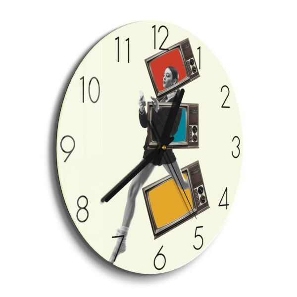 Wall Clock - Woman Is Part Of TVs - Image 2