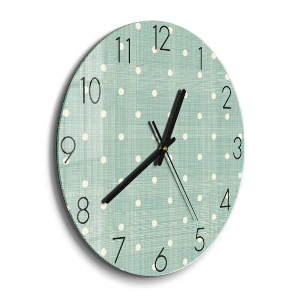 Wanduhr - Serviettendesign – Bild 2