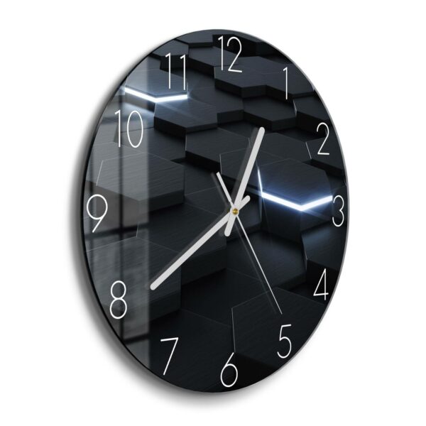 Wall Clock - Hexagon Surface - Image 2