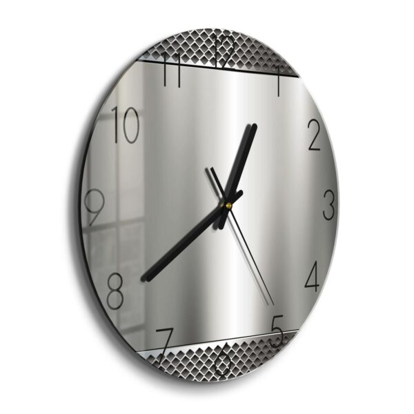 Wall Clock - Matte Shimmering Metal - Image 2