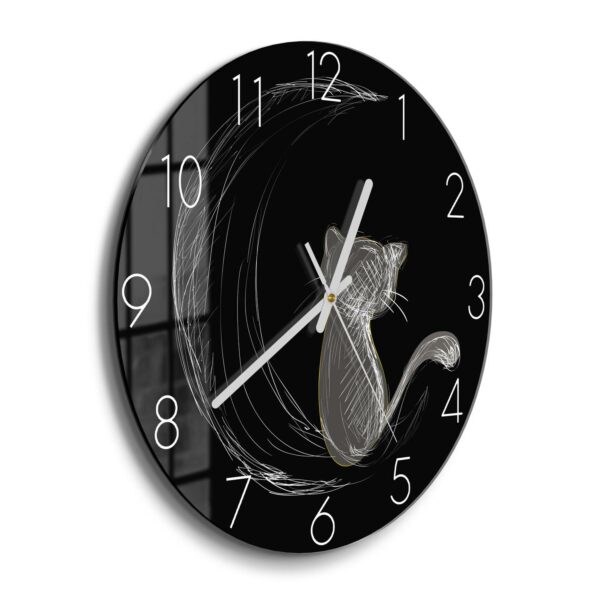 Wall Clock - The Cat And The Moon - Image 2