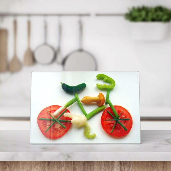 Chopping Board - Vegetable Bicycle - Image 3