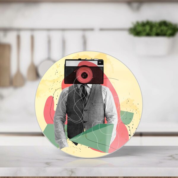Chopping Board - Man With Camera Head - Image 3