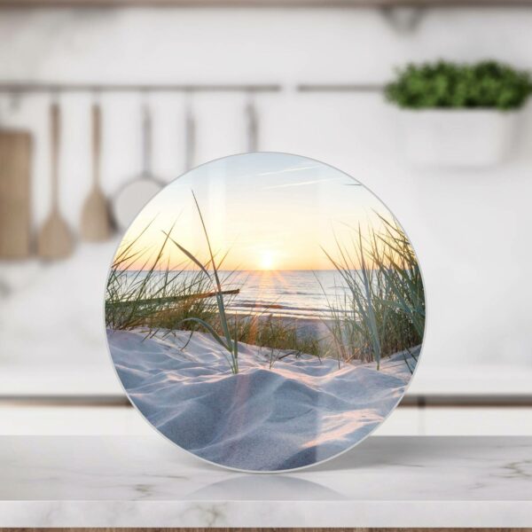 Schneidebrett - Ostsee Sonnenuntergang – Bild 3