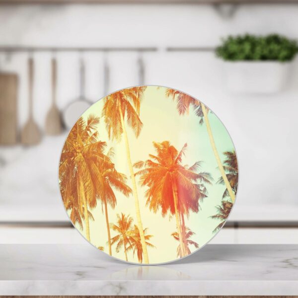 Chopping Board - Palm Trees Through Filter - Image 3