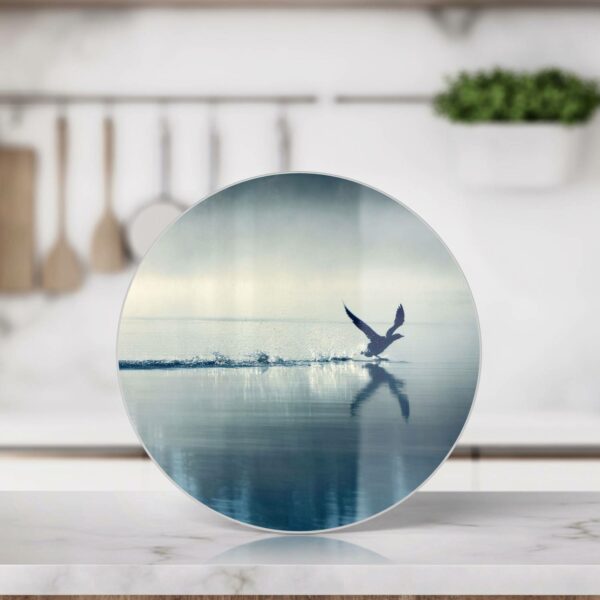 Chopping Board - Bird Lands On Water - Image 3