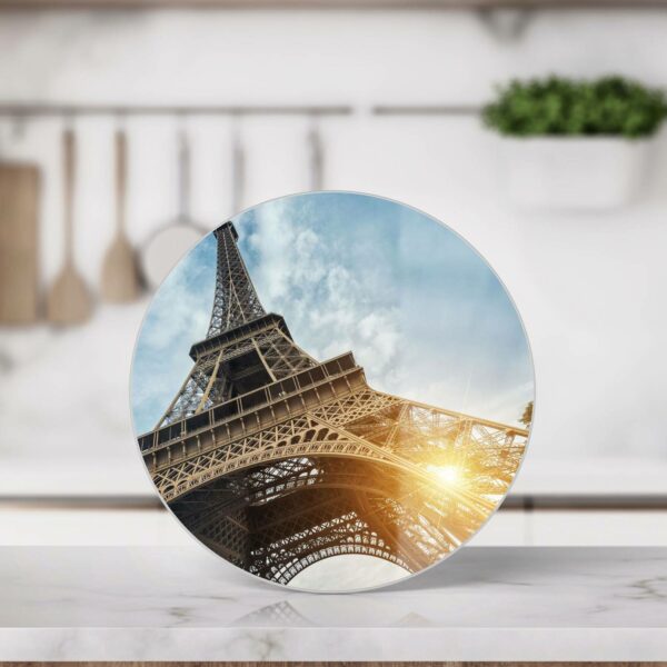 Chopping Board - Upward Look: Eiffel Tower - Image 3