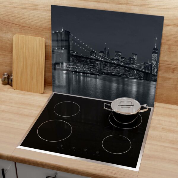 Hob Cover - Manhattan Bridge At Night - Image 3