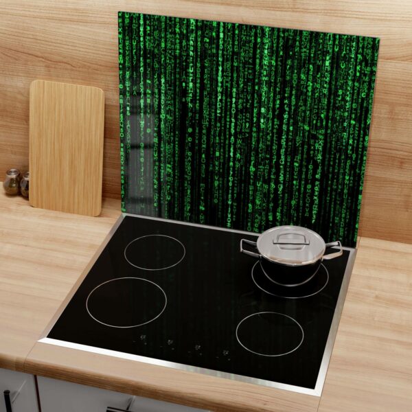 Hob Cover - Encrypted Green Code - Image 3