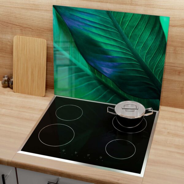 Hob Cover - Tropical Leaf Structure - Image 3