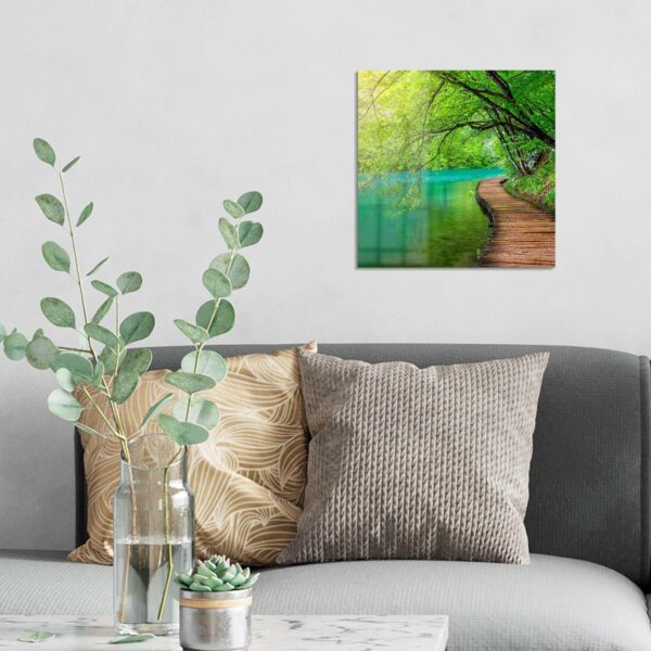 Wall Art - Boardwalk Along Lake Edge - Image 3