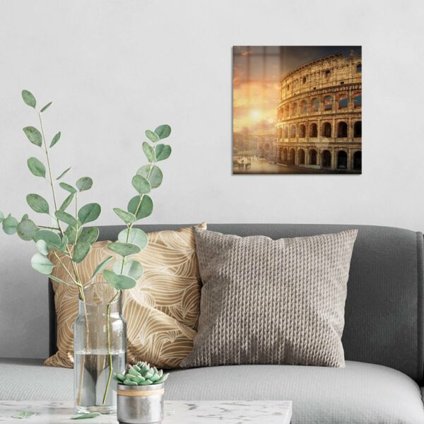 Wandbild - Colosseum im Abendlicht – Bild 3