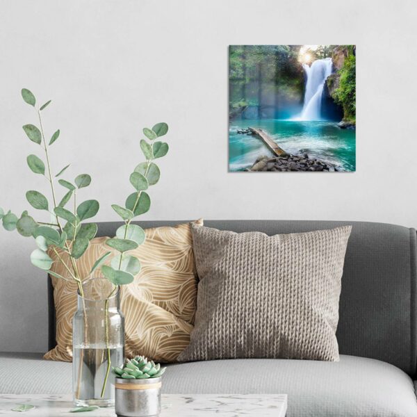 Wandbild - Tegenungan Wasserfall – Bild 3