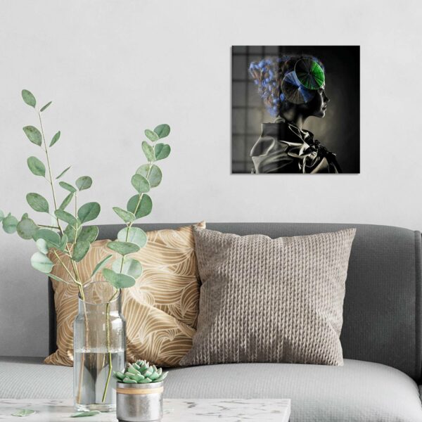 Wandbild - Exzentrischer Kopfschmuck – Bild 3