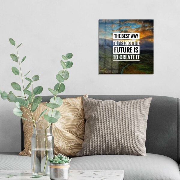 Wandbild - Motivierender Spruch – Bild 3