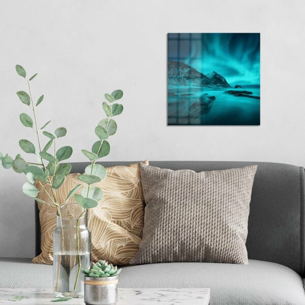Wandbild - Polarlichter in Norwegen – Bild 3