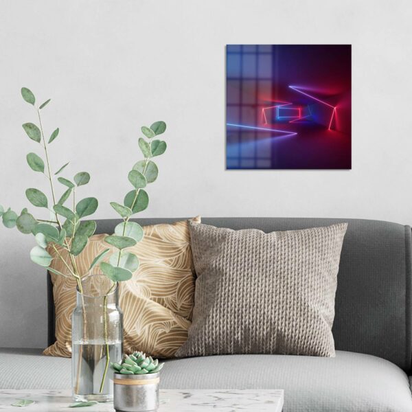 Wandbild - Ultraviolette Raumteiler – Bild 3