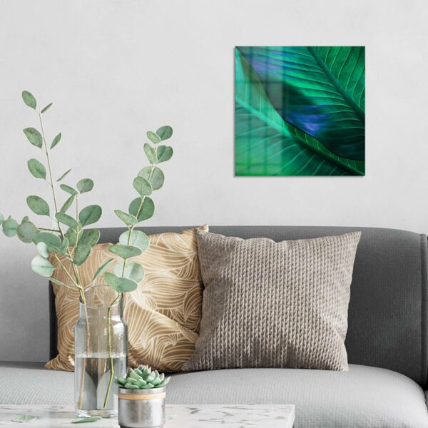 Wandbild - Tropenblattstruktur – Bild 3