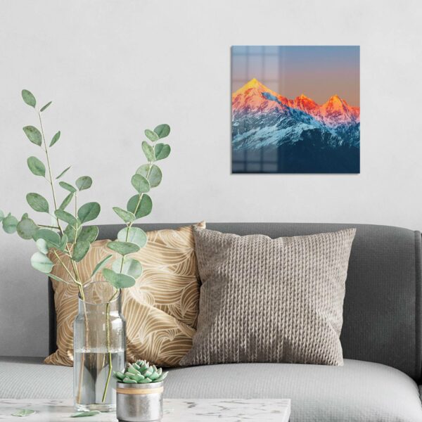 Wandbild - Panchchuli in Abendsonne – Bild 3