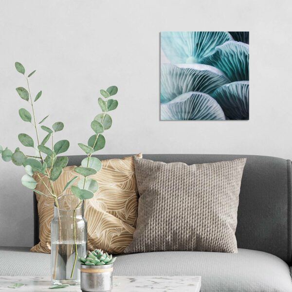 Wandbild - Leuchtende Pilzlamellen – Bild 3