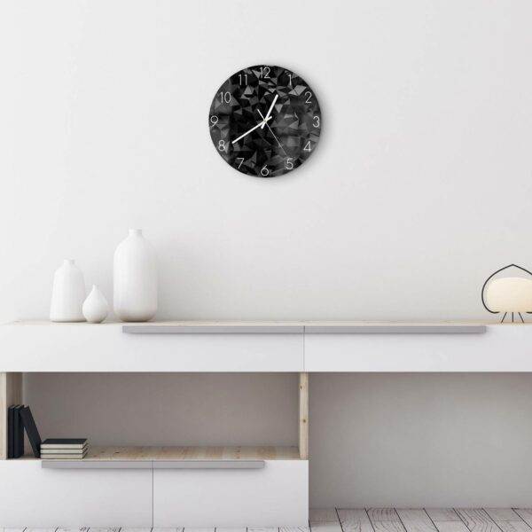 Wanduhr - Bizarre Oberfläche – Bild 3