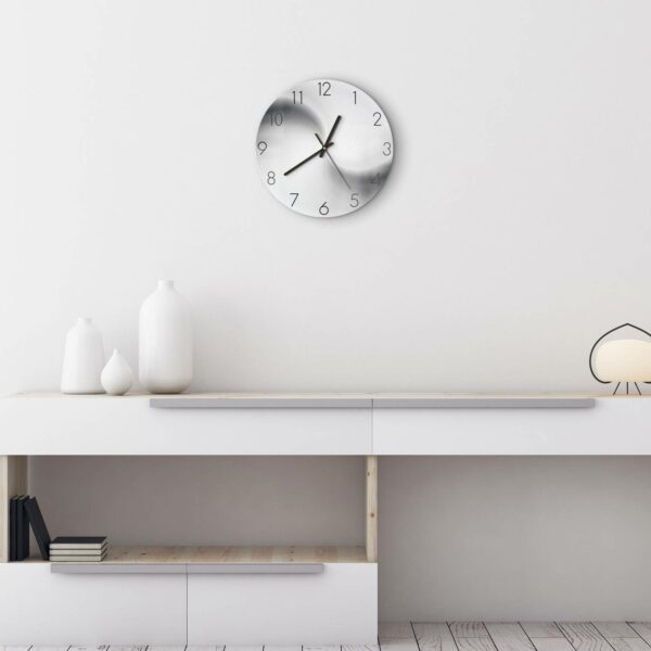 Wall Clock - Round Groove Pattern - Image 3