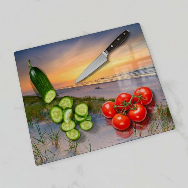 Hob Cover - Sun Sinks Over Baltic Sea - Image 4