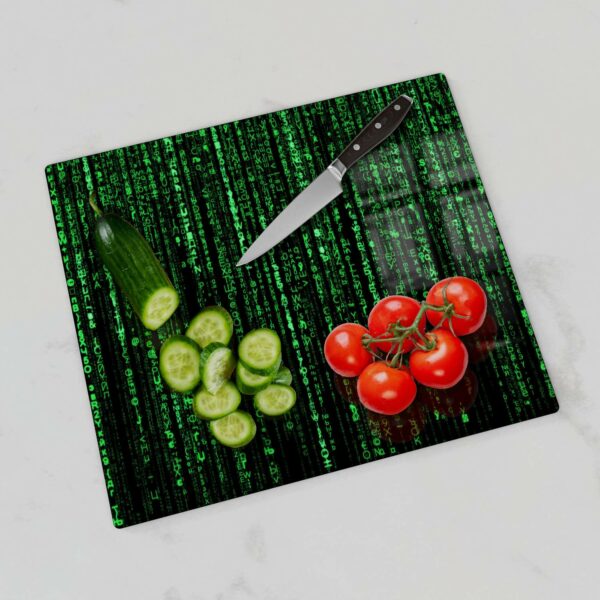 Hob Cover - Encrypted Green Code - Image 4