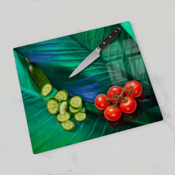 Hob Cover - Tropical Leaf Structure - Image 4