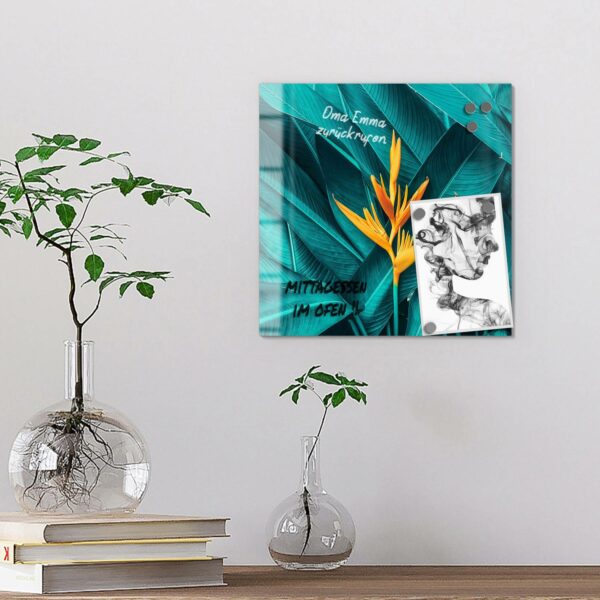 Magnetic Board - Exotic Tropical Flower - Image 4