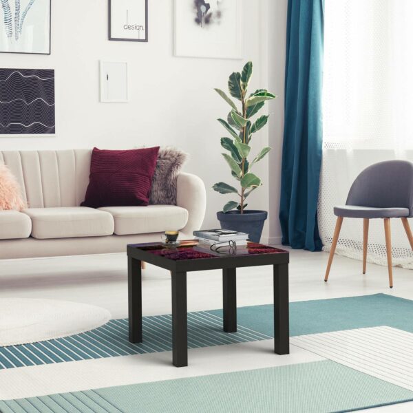 Side Table - Lavender Rows At Dusk - Image 4