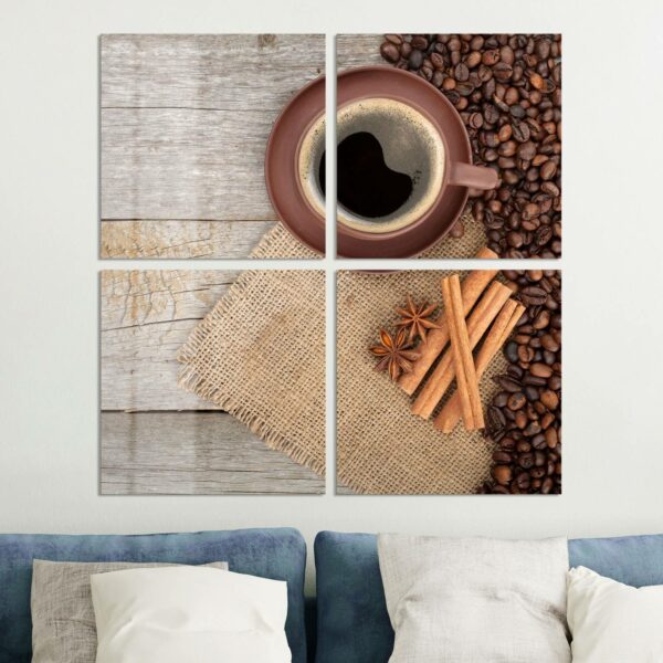 Wandbilder - Blick in Kaffeetasse – Bild 4
