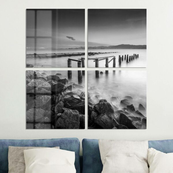 Wall Art - Old Jetty By The Sea - Image 4