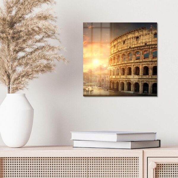 Wandbild - Colosseum im Abendlicht – Bild 4