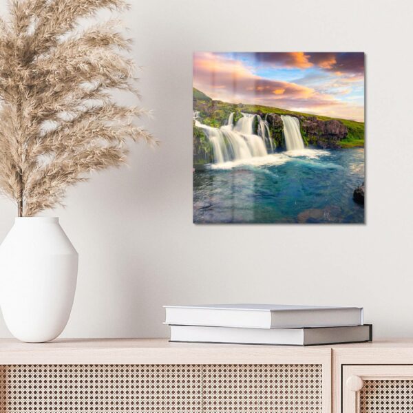 Wandbild - Kirchberg Wasserfall – Bild 4