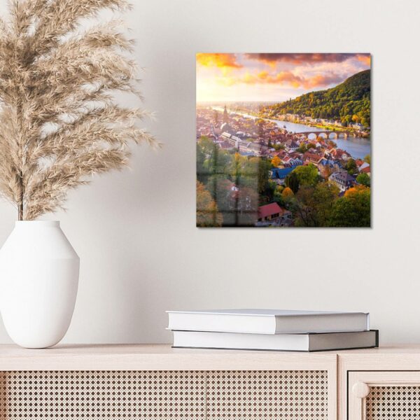 Wandbild - Blick über Heidelberg – Bild 4