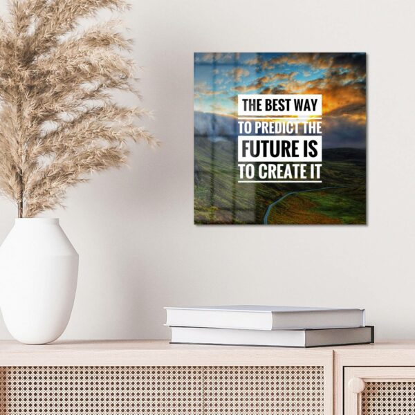 Wandbild - Motivierender Spruch – Bild 4
